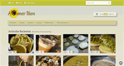 Desktop Screenshot of acomerbien.info